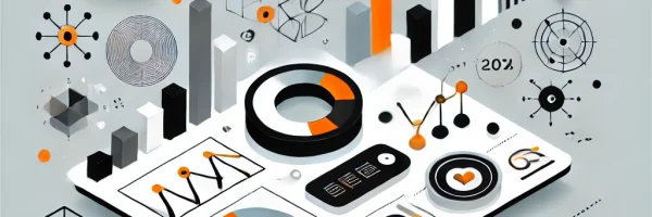 IOT data visualizations and analytics tools illustration