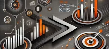Metrics and KPIs data illustration