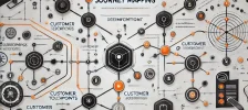 Customer Journey Mapping Guide with touchpoints and definitions.